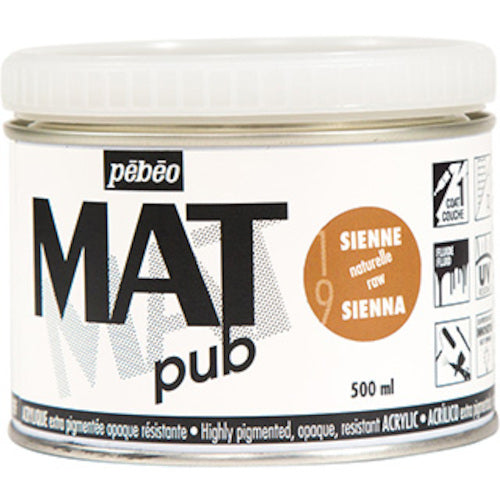 ペベオ マットピュブ 500ml NO.19 ローシェンナ 257019 1 本