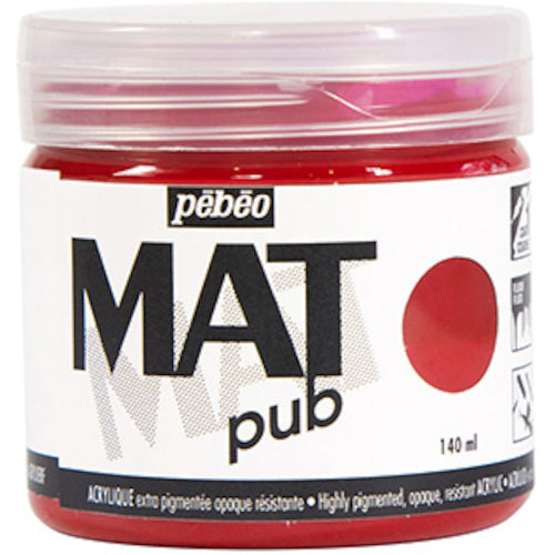 ペベオ マットピュブ 140ml NO.06 マゼンタレッド 256006 1 本