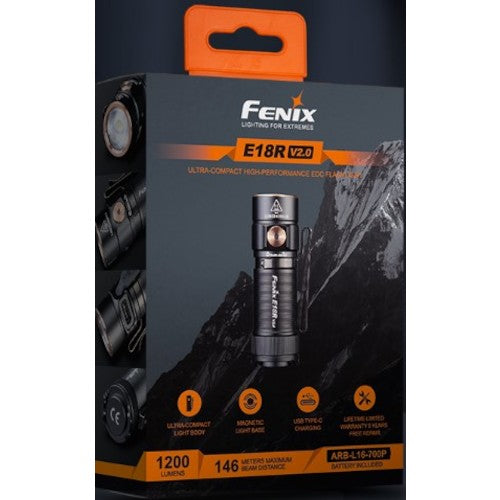 FENIX 充電式LEDライト E18R V2.0 E18RV20 1 個