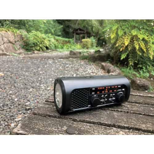 dretec さすだけ充電ラジオライト3 PR-323RBK 1 台