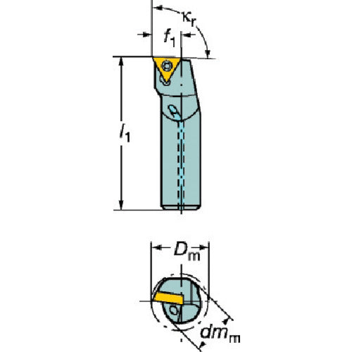 Sandvik Coromant 107 Boring Bit for Positive Insert (210) A06F-STFCR 06-R 1 piece