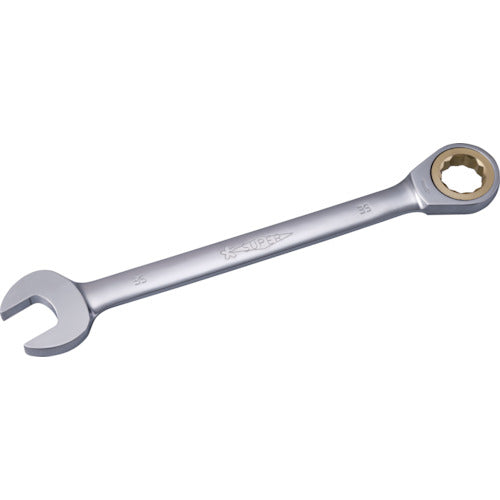 Super Gear Wrench Straight Type Nominal: 35 L = 455mm GRW35 1 piece