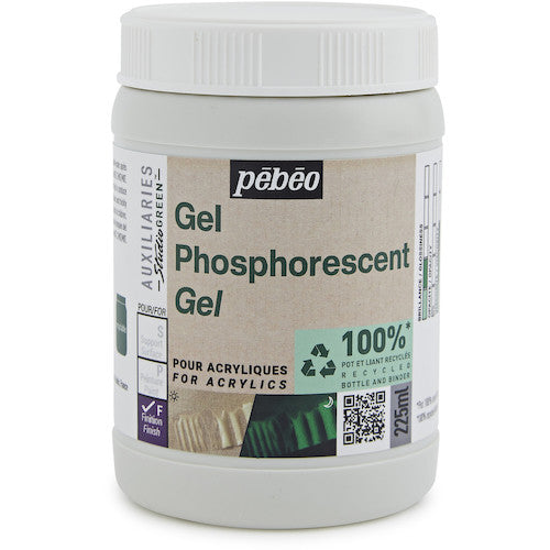 ペベオ スチューディオ グリーン アクリリック 蓄光(夜光)ジェル 225ml 818643 1 本