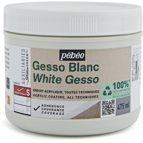 페베오 스튜디오 그린 아크릴 제소 475ml 818605 1 개