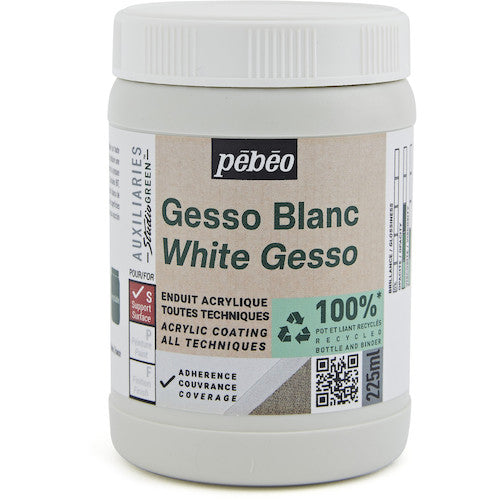 ペベオ スチューディオ グリーン アクリリック ジェッソ 225ml 818603 1 本