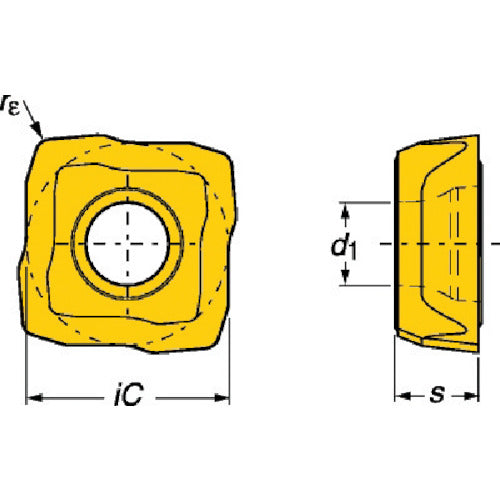 サンドビック 穴あけ加工用チップ スーパーUドリル(365) 1044 880-02 02 04H-C-GM 10 個