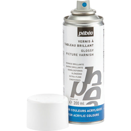 ペベオ グロスバーニッシュ(つや出し・画面保護剤)油性 スプレー 200ml 520230 1 本