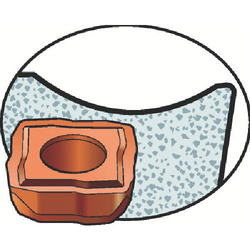 サンドビック 穴あけ加工用チップ スーパーUドリル(365) H13A 880-06 04 06H-C-LM 10 個