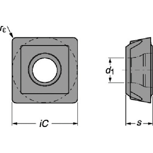 サンドビック 穴あけ加工用チップ スーパーUドリル(365) H13A 880-06 04 W08H-P-LM 10 個