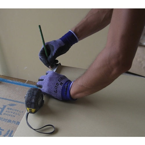 SHOWA 天然ゴム背抜き手袋 まとめ買い NO341 ライトグリップ 10双入 Mサイズ パープル NO341-MPL10P 1 袋