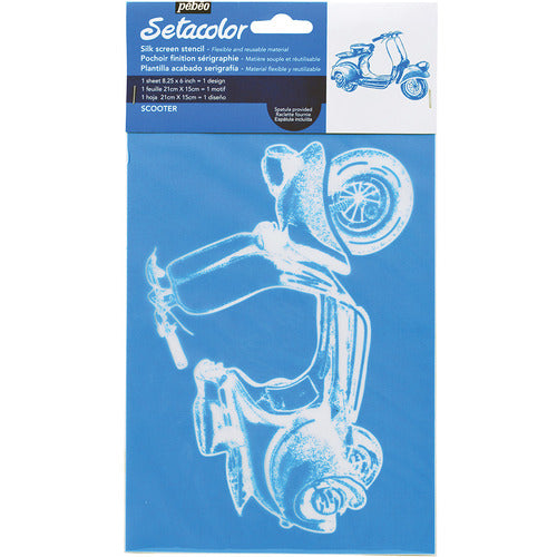 페베오 실크 스크린 스텐실 형 A5 스쿠터 329604 1 개