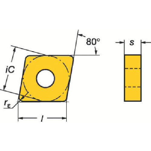 Sandvik T-Max P turning CBN negative insert (620) CNGA120412S01530B 5 pieces