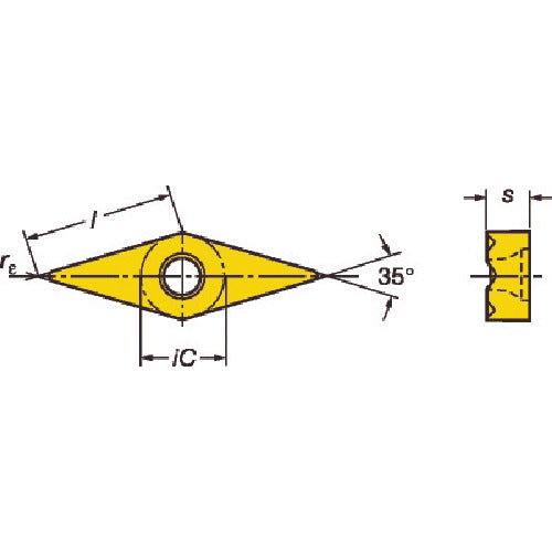 Sandvik Coromant TR turning positive insert (620) 7025 TR-VB1308S01020F 5 pieces
