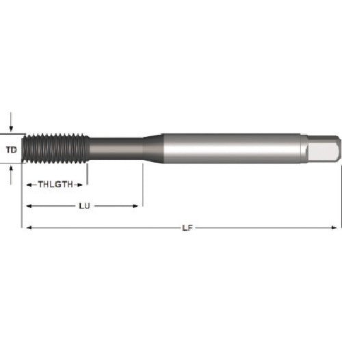 サンドビック ロールタップ コロタップ(780) 呼び寸法M10 ピッチ1.5mm ねじ長さ20mm 全長75mm EF0CPJ2-M10 1 本