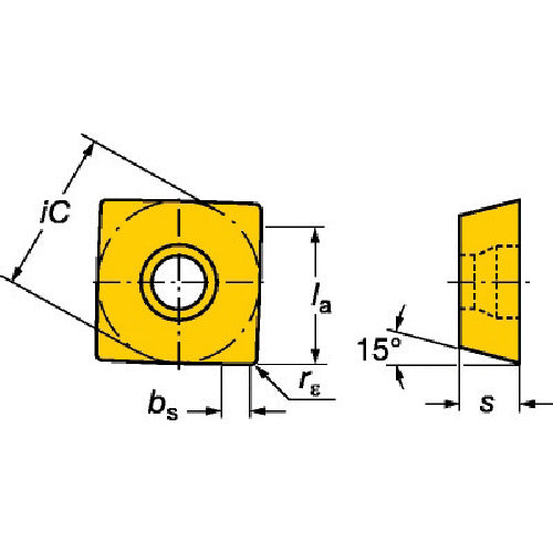 샌드빅 콜로밀 490 밀링 가공용 칩(355) S30T 490R-08T308E-ML 10개