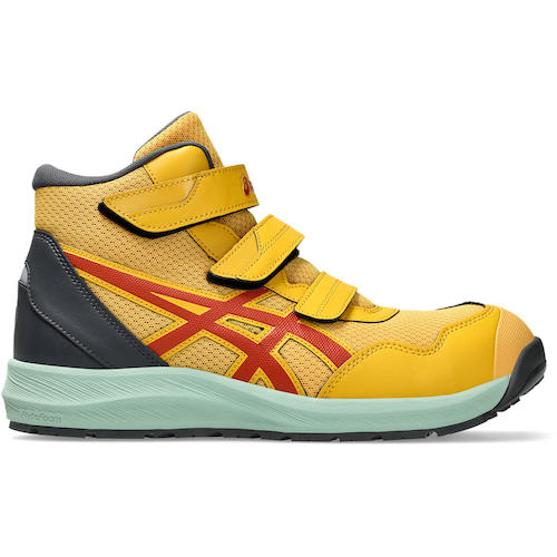 ASICS 【한정 컬러】윈 잡 CP216 타이거 옐로우 X 스파이스 라떼 24.5 cm 1273A076.751-24.5 1 발