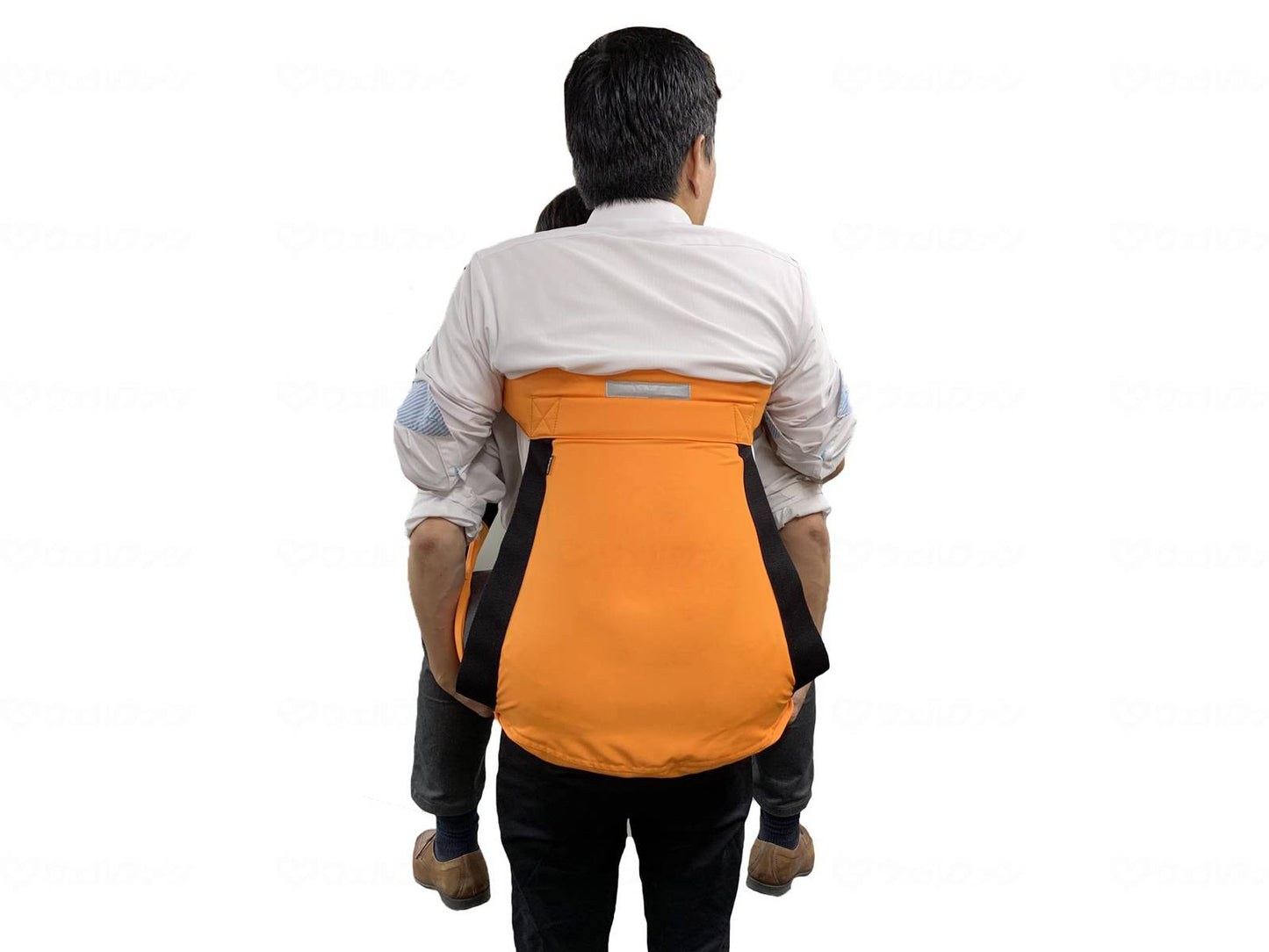 일본 에이텍스 대피 군 개조용 온부 끈 오렌지