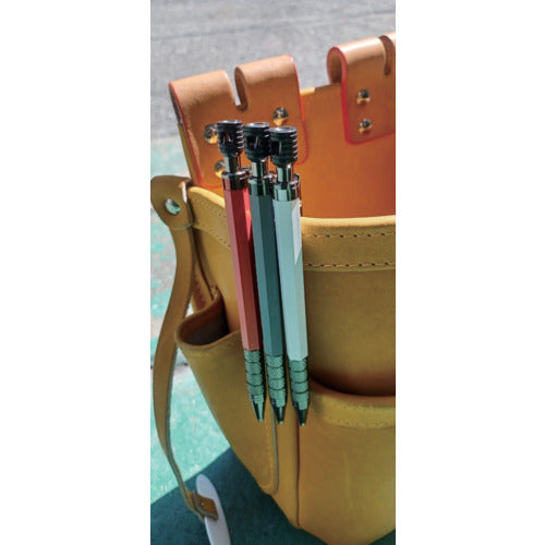 祥碩堂 朱雀 建築用シャープペンシル2.0替え芯6本入 HB 500-HB6 1 PK