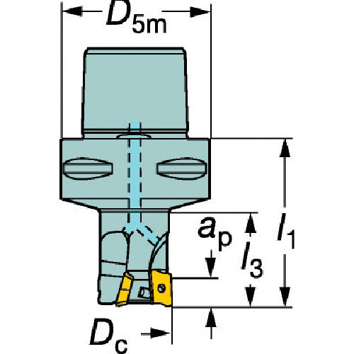 Sandvik CoroMill 390 cutter (440) R390-036C3-11M075 1 piece