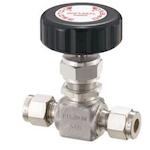 Fujikin SUS steel needle valve 34MPa PUH-934 PUD-934P-6.35-V 1 piece