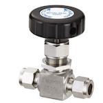 Fujikin SUS steel needle valve 34MPa PUH-934 PUH-934P-6.35-V 1 piece