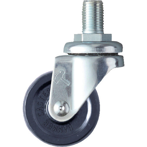 ハンマー Aシリーズ ねじ込み 自在 UNF3/8 エラストマー車 32mm 420A-U32 1 個