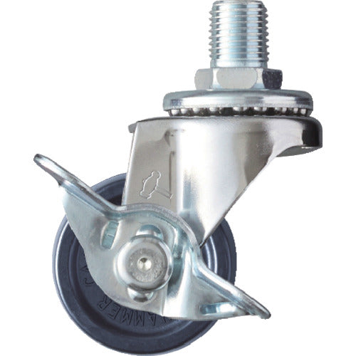 ハンマー Aシリーズ ねじ込み 自在SP付 M12 エラストマー車 40mm 415A-30U40 1 個