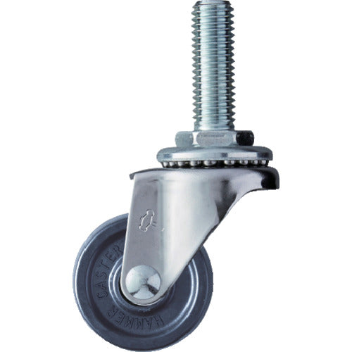 ハンマー EAシリーズ ねじ込み 自在 M12×P1.75 エラストマー車 40mm 420EA-U40 1 個