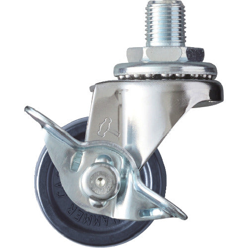 Hammer A series screw-in swivel SP UNF1/2 elastomer wheel 40mm 415A-10U40 1 piece