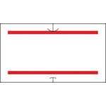 SATO SP/UN01C用 共通ラベル 3 赤二本線(強粘)(100巻入) 419999031 1 箱