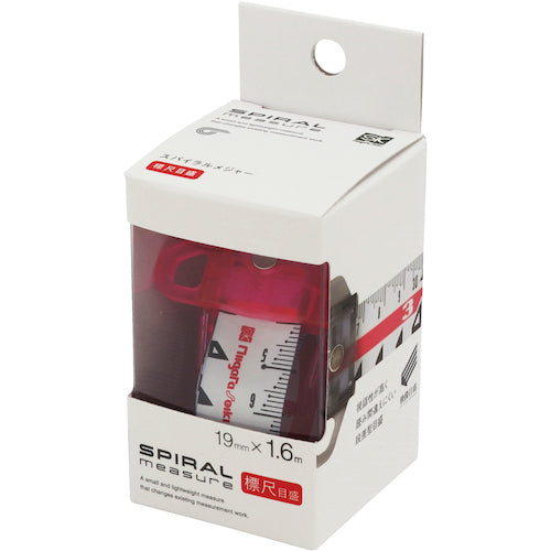 SK Spiral Measure, Scale, Pink, SMT-1915HPI, 1 pc