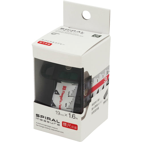 SK スパイラルメジャー 標尺目盛 グリーン SMT-1915HGR 1 個