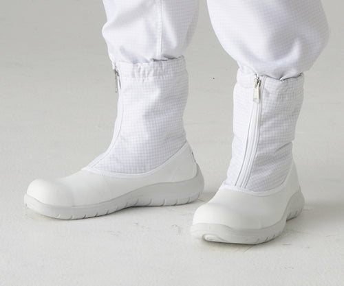 Clean boots, safety chute type (white), IEC standard compliant, 28.0 cm, G7750-1, 1 pair