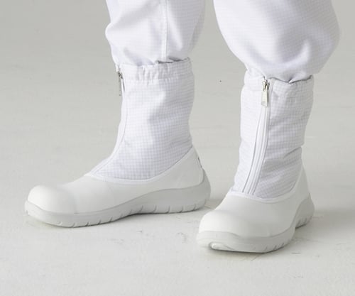 Clean boots, safety chute type (white), IEC standard compliant, 26.0 cm, G7750-1, 1 pair