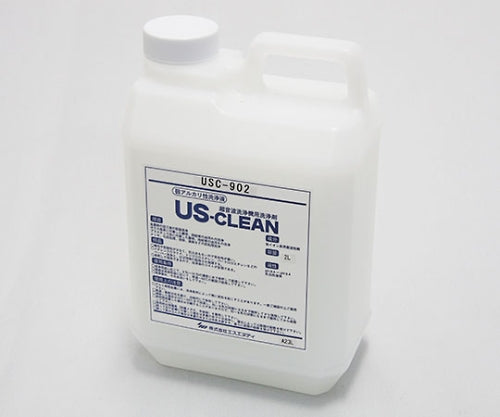 US-CLEAN Water-based degreasing cleaner Standard model For degreasing water-soluble processing oil USC-900 series (polyethylene container type) USC-902 1 piece