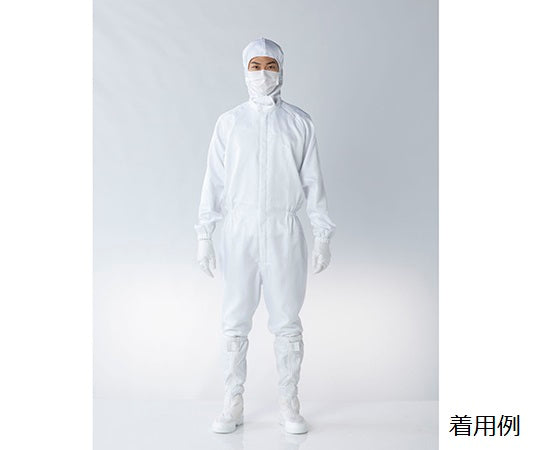Cleanroom coveralls, white, LL, FH199C-01, LL, 1 piece