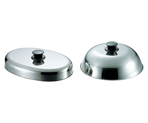 18-8 Steak Cover, Round, Large, 10017437, 1 piece