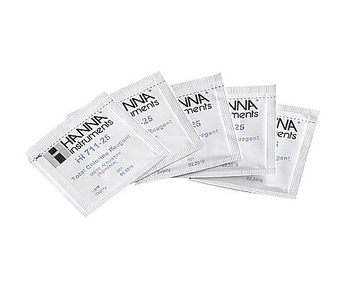 Total Chlorine (LR) Reagent HI711-25 1 Box