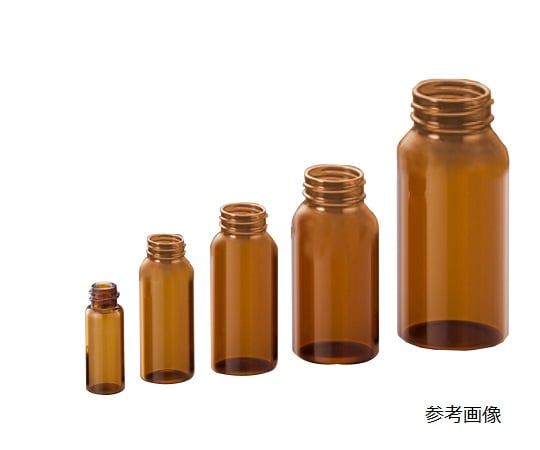 マイティーバイアル 褐色 本体のみ 100本 10.0mL No.3 1箱(100本入)