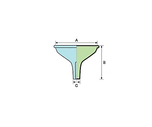Stainless steel funnel φ45 1 pc 1 pc