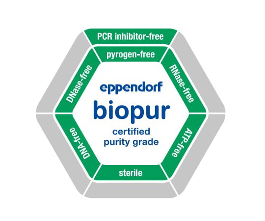 Eppendorf Safe-Lock Tubes, 1.5mL, Eppendorf Biopur®, 100本, 個別包装 0030121589 1パック(100本入)