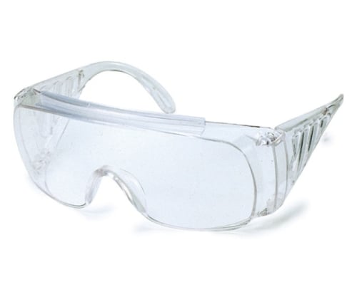 Single-eye protective glasses No. 338 Clear No. 338 CLA 1 piece