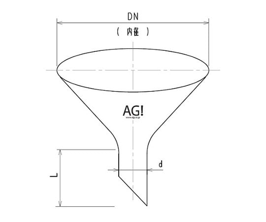 Powder funnel φ90 3764-90 1 piece