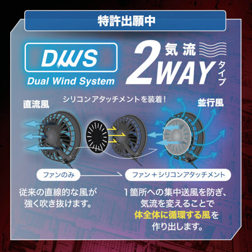 Linkus Cooling Blast Pro 18.6V compatible thin brushless fan set LX-6700FCZ2 1S