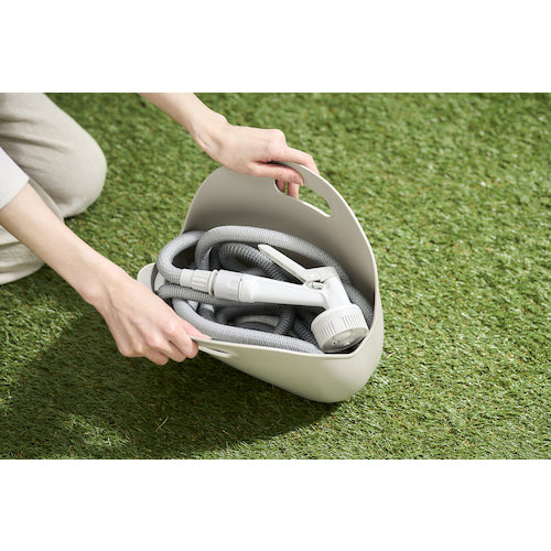 IRIS 201324 텔레스코픽 호스 휴대용 세트 15m 라이트 그레이 SHP-15-H 1 S