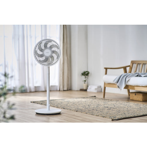 IRIS 104102 リビング扇風機 ACモーター式 ホワイト LFA-307-W 1 台
