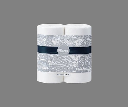 クリネックス トイレットロール 40m ダブル 4ロール 1箱(4組×10パック入) 20120 1箱(4組×10パック入)