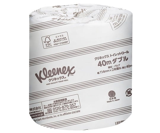 Kleenex Toilet Roll 40m Double 1 Box (80 pcs) 20111 1 Box (80 pcs)