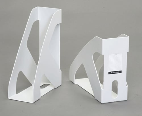파일 스탠드 2개 세트 화이트 FS-25 EW×2 1 세트(2개입)