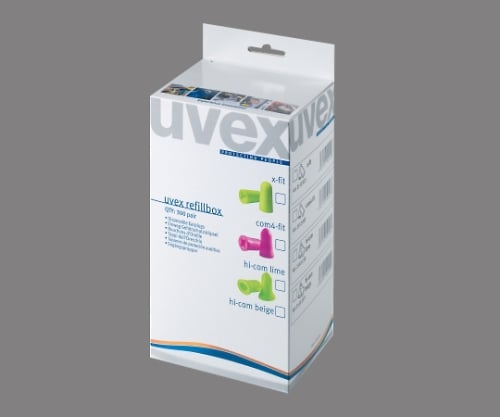 Earplugs 1 pack (300 pairs) uvex x-fit 79340 1 pack (300 pairs)